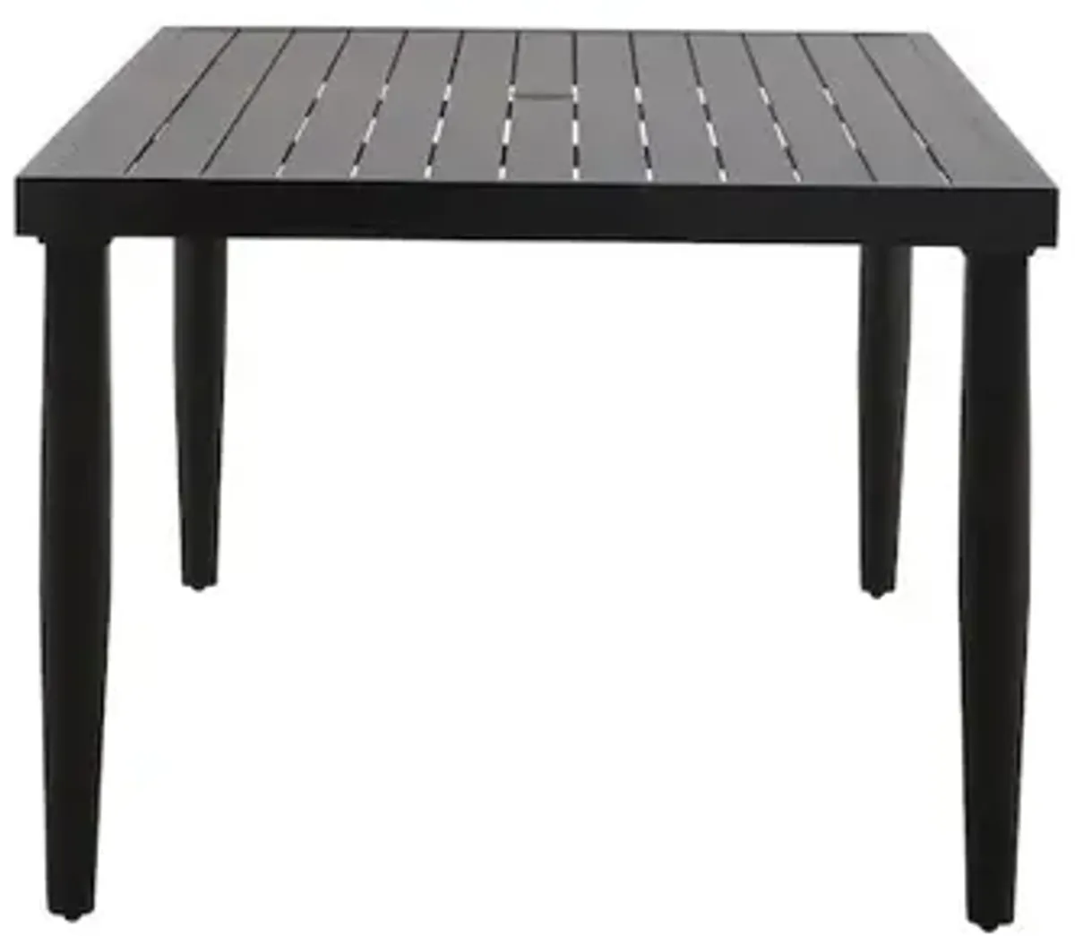 New Classic Furniture Moana Metal Patio Dining Table in Brown
