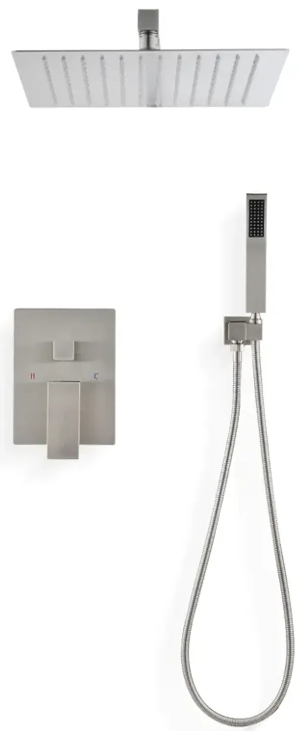 12 Rain Shower Head Systems Wall Mounted Shower