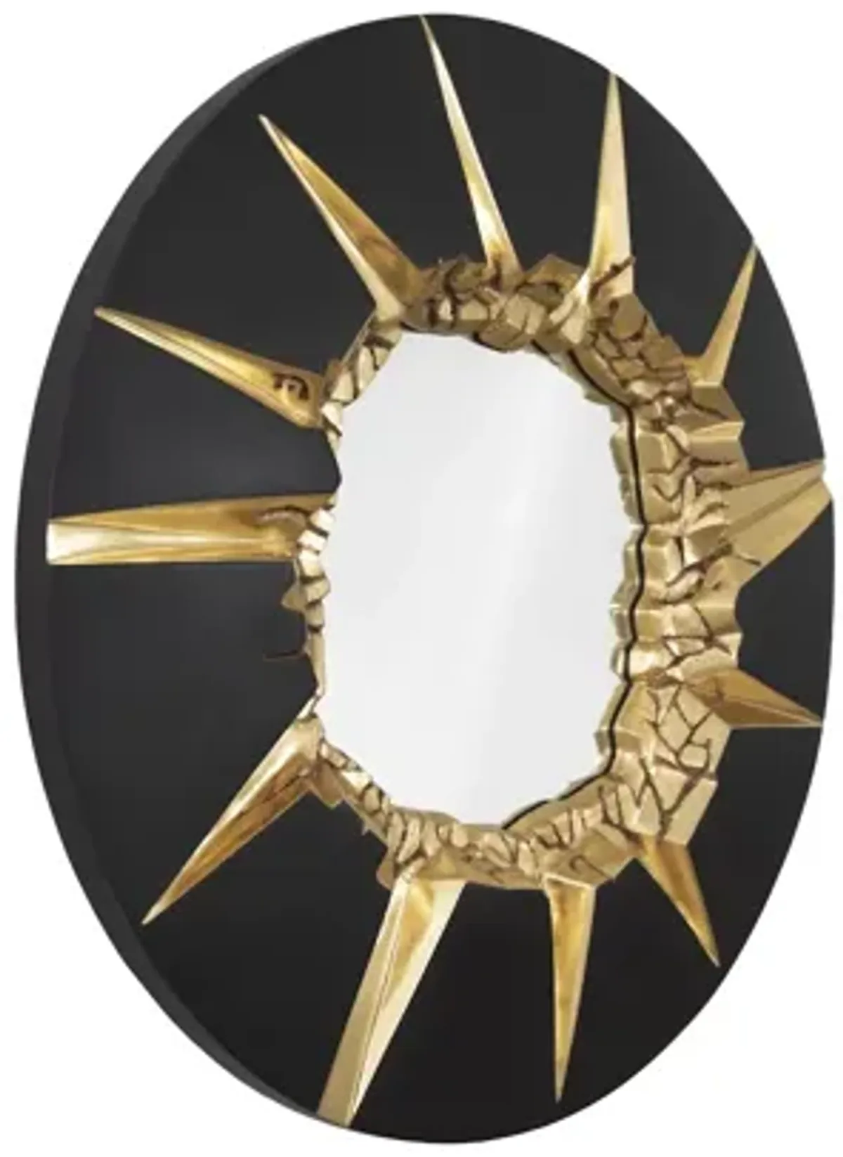 Circular Cracked Mirror