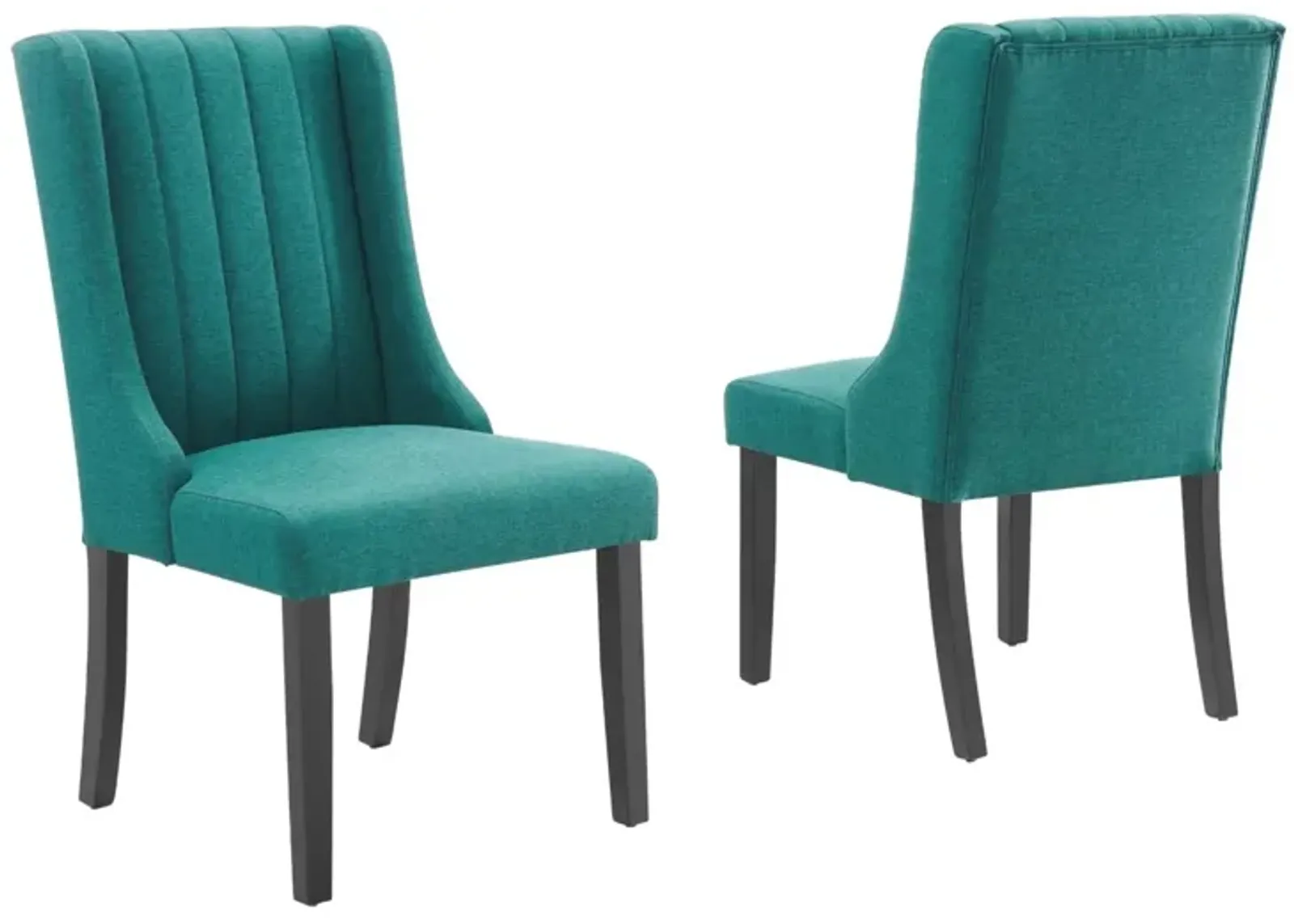 Modway Renew Dining Chair, Set of 2, Teal