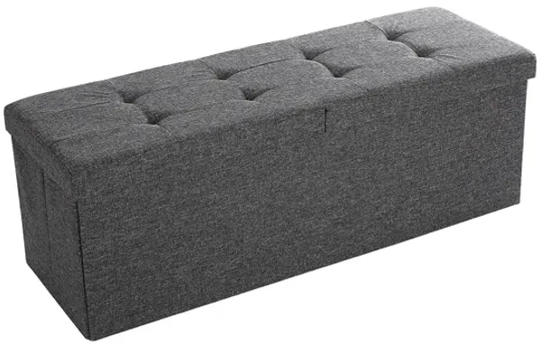 Hivvago Folding Storage Ottoman Bench