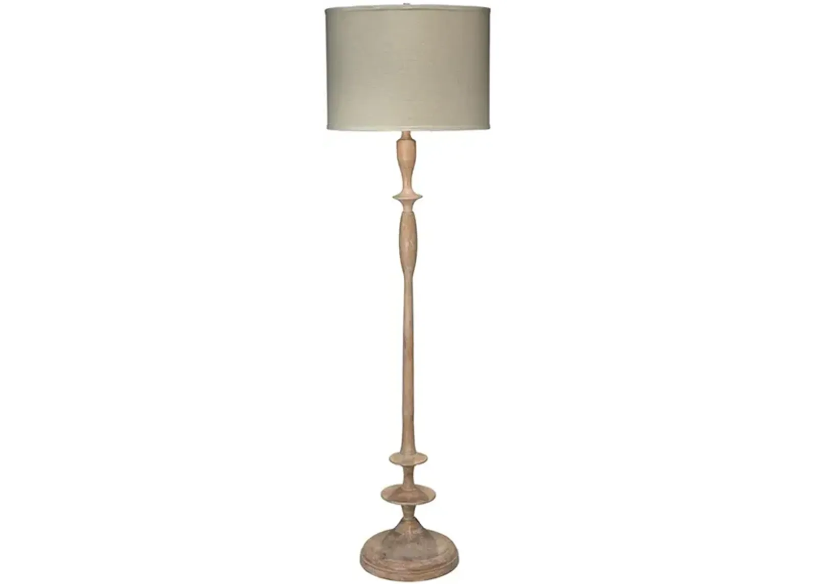 Petite Paro Wood Floor Lamp