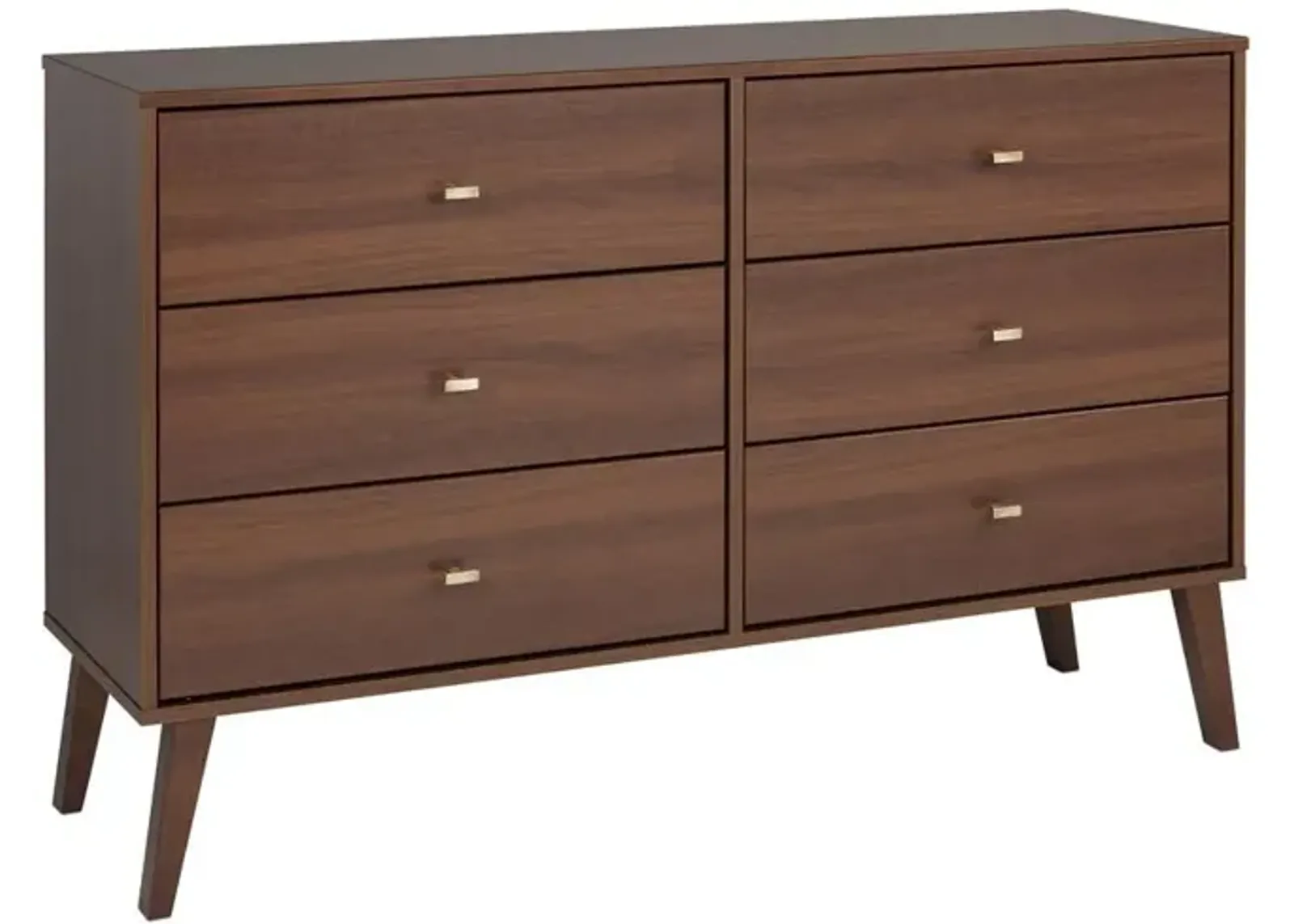 Prepac Milo 6-drawer Dresser, Cherry