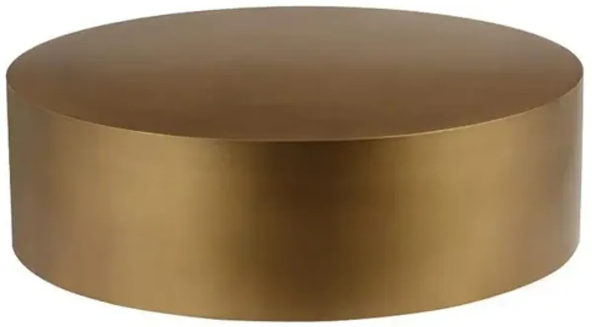 Shatana Home Uma Coffee Table in Brass