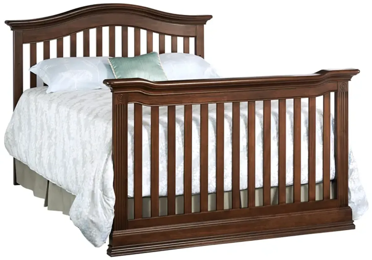 Baby Cache Montana 4-in-1 Convertible Crib Brown Sugar