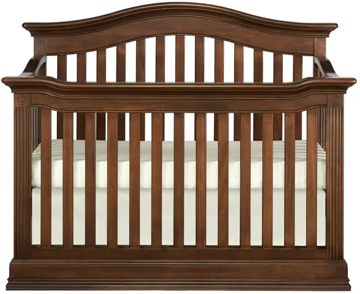 Baby Cache Montana 4-in-1 Convertible Crib Brown Sugar