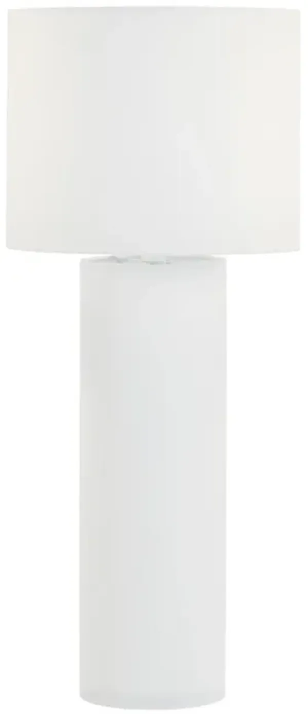 Cleopatra Cream Linen Floor Lamp