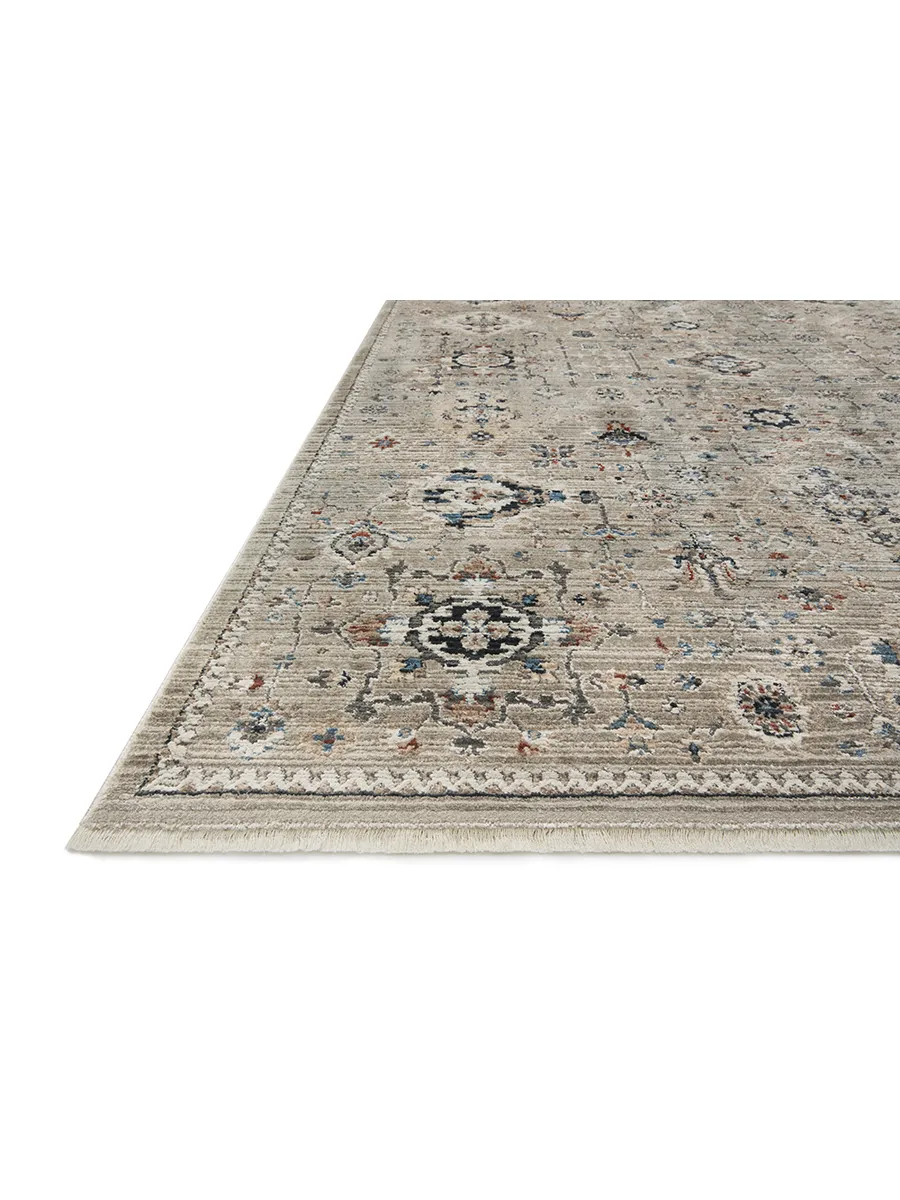 Leigh LEI02 Dove/Multi 6'7" x 9'6" Rug