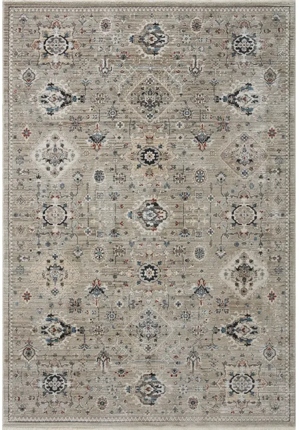 Leigh LEI02 Dove/Multi 6'7" x 9'6" Rug