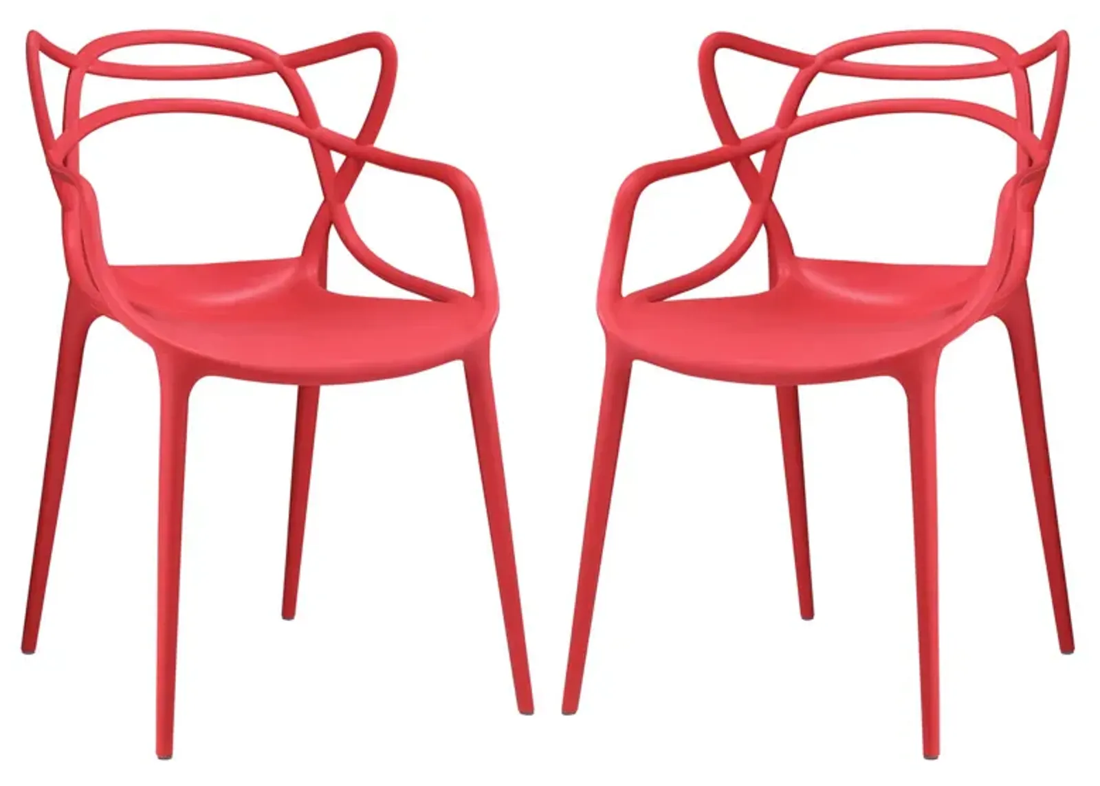 Entangled Dining Set Set of 2-Benzara