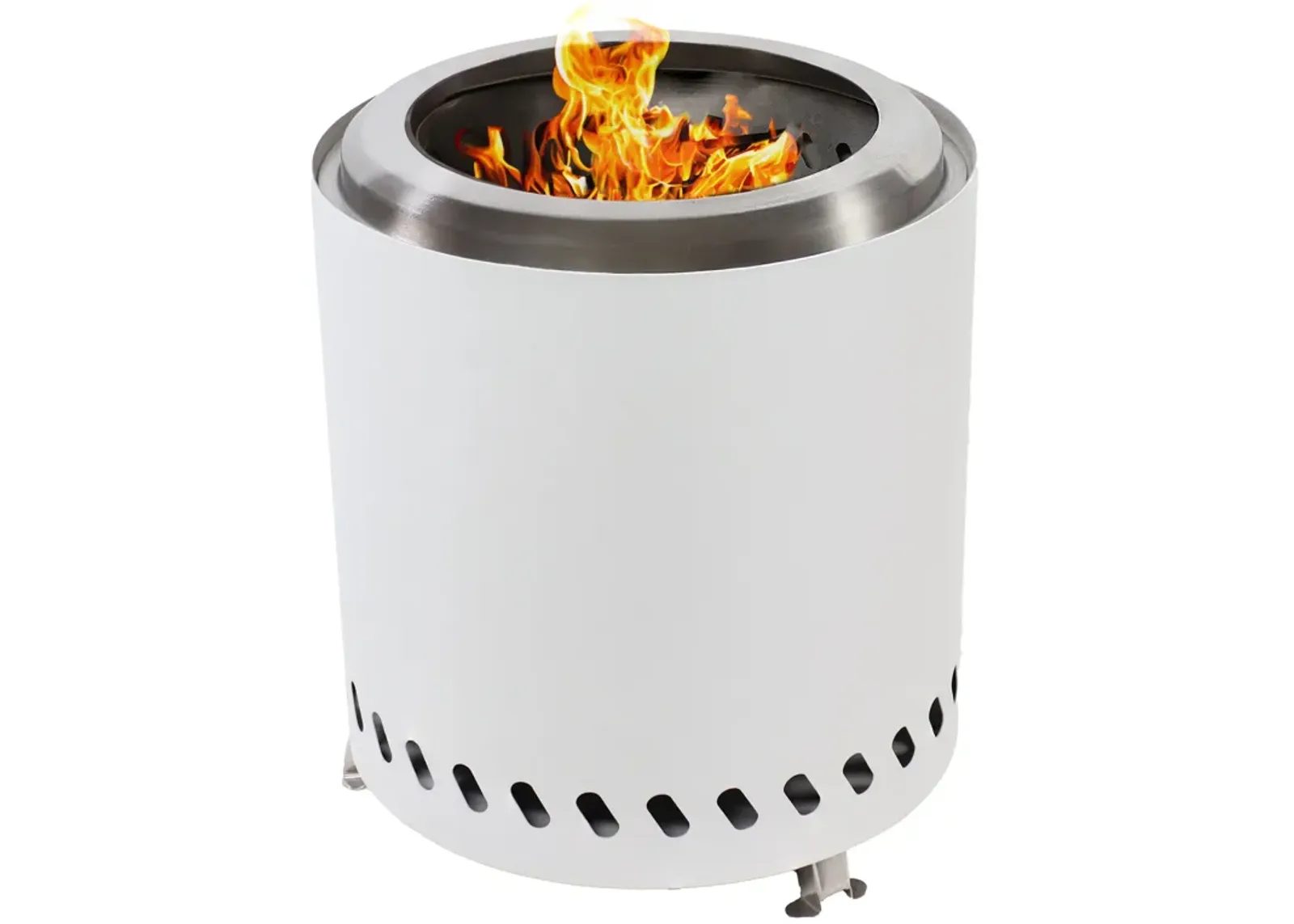 Stainless Steel Tabletop Smokeless Fire Pit - 8.5" Diameter