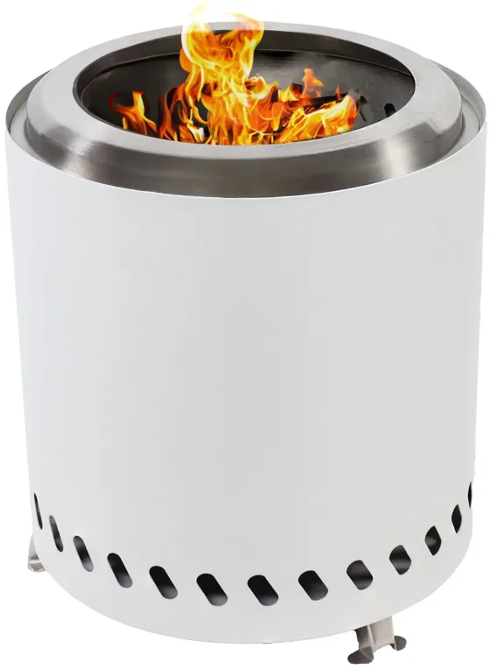 Stainless Steel Tabletop Smokeless Fire Pit - 8.5" Diameter