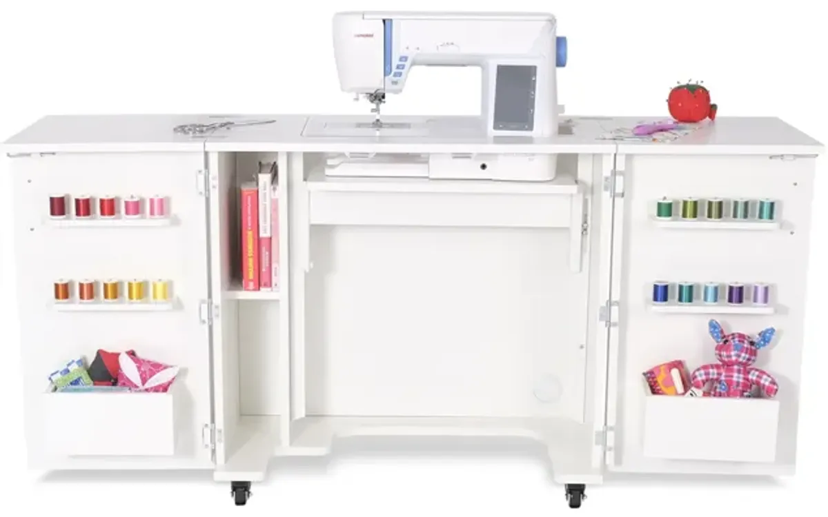 Arrow Bandicoot Sewing Cabinet Ash White