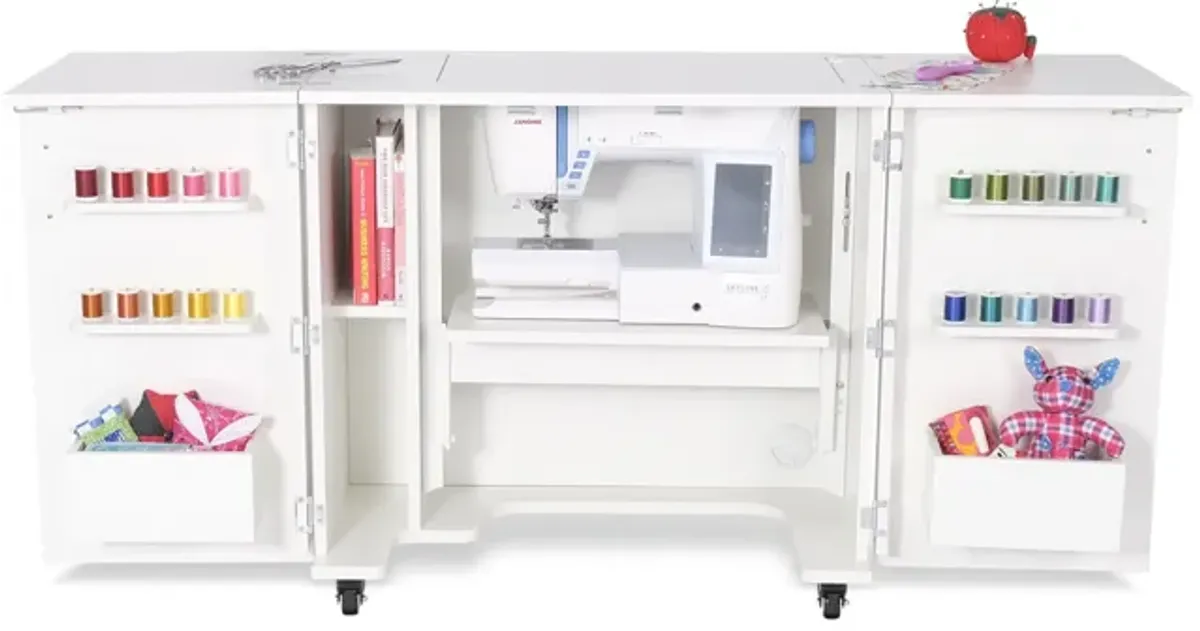 Arrow Bandicoot Sewing Cabinet Ash White