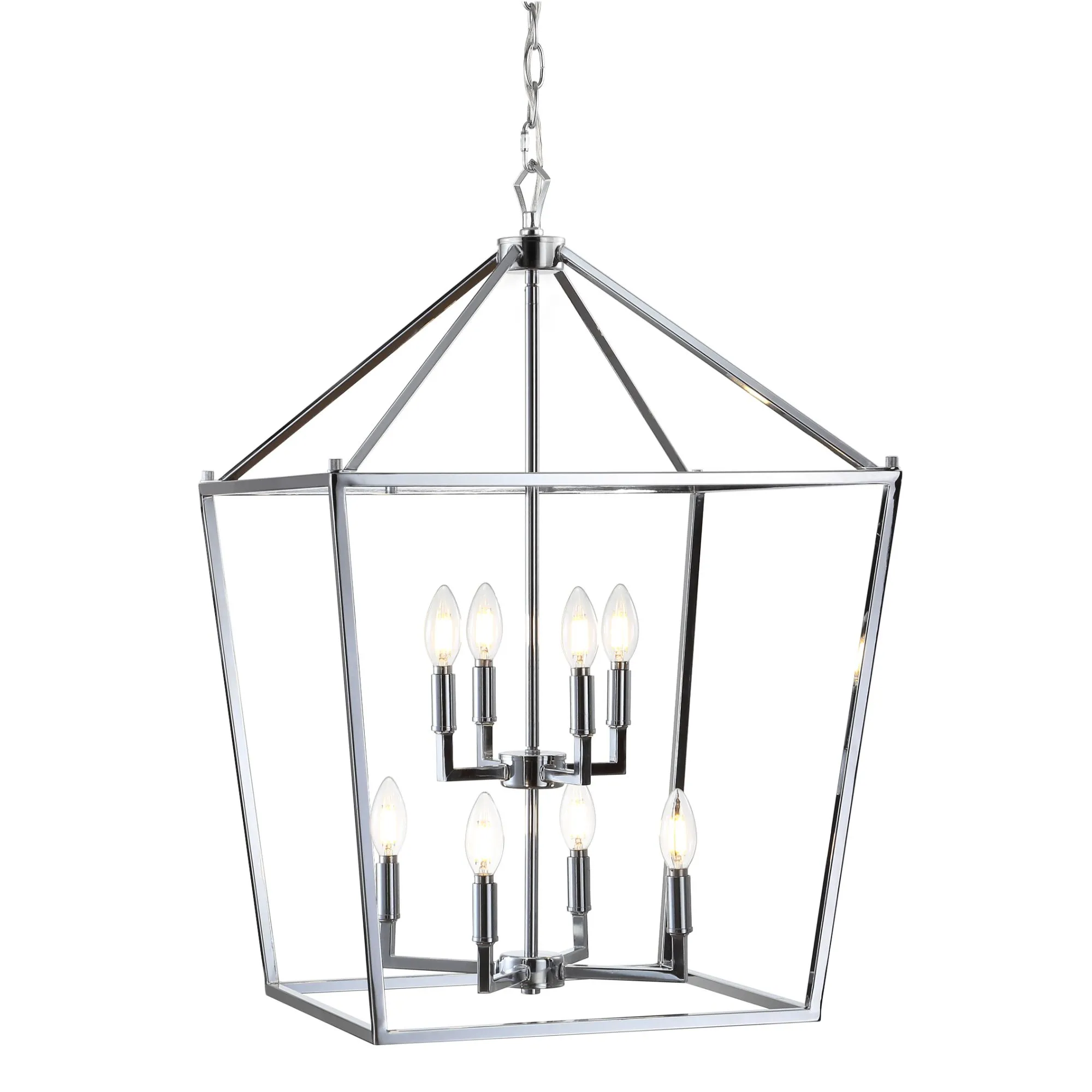 PagodaBulb Lantern Metal LED Pendant