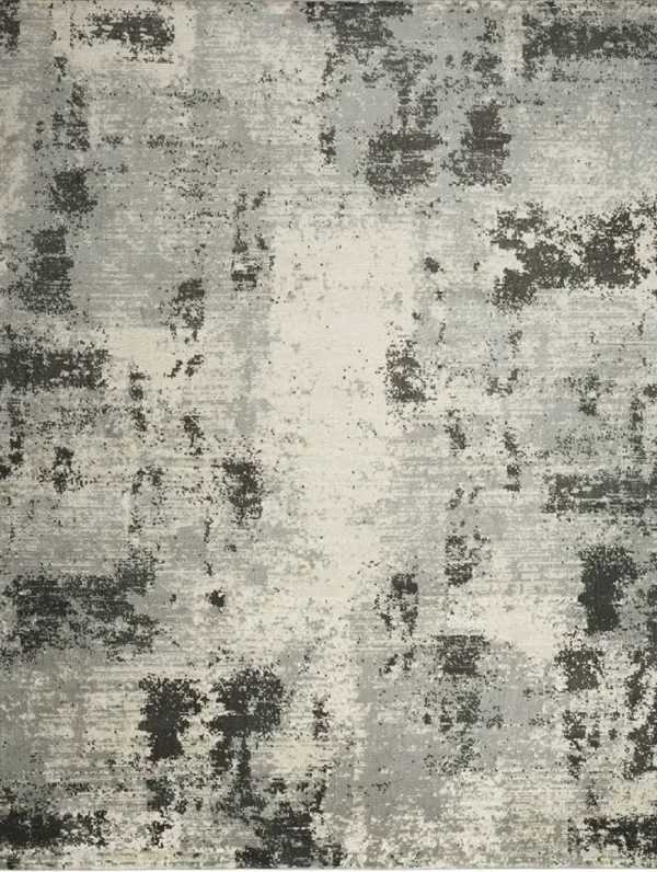 Serenity Home SRH06 Ivory/Gray 5'3" x 7'3" Rug