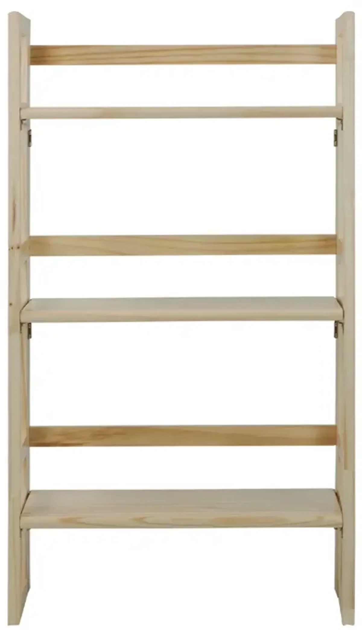 Casual Home 3-Shelf Folding Student Bookcase (20.75" Wide)-Natural