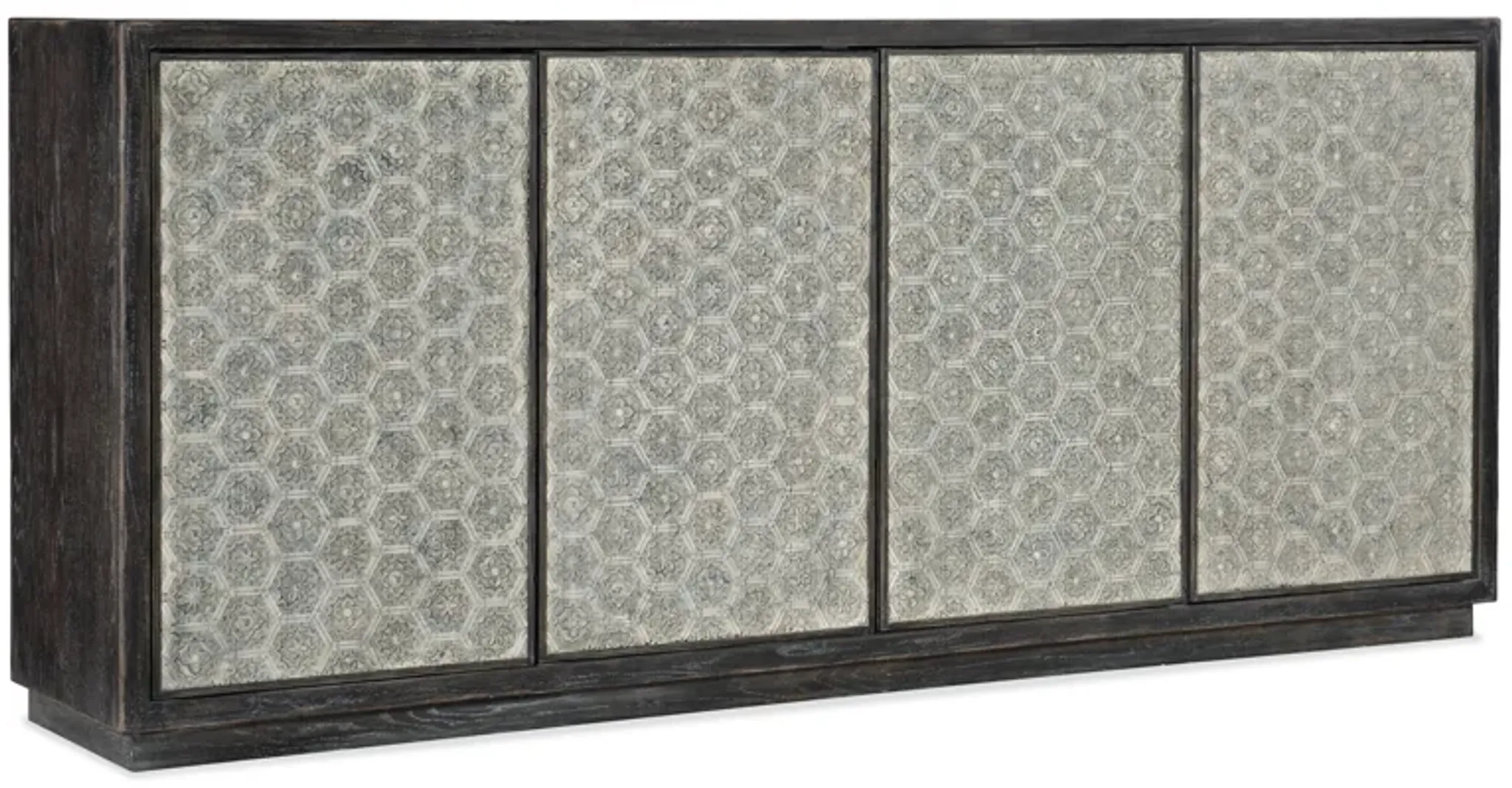 Melange Greystone Four Door Credenza Mathis Home | Furniture.com