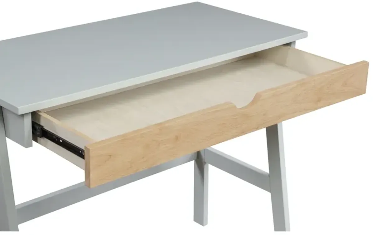 Hilton Desk In Gray/Natural