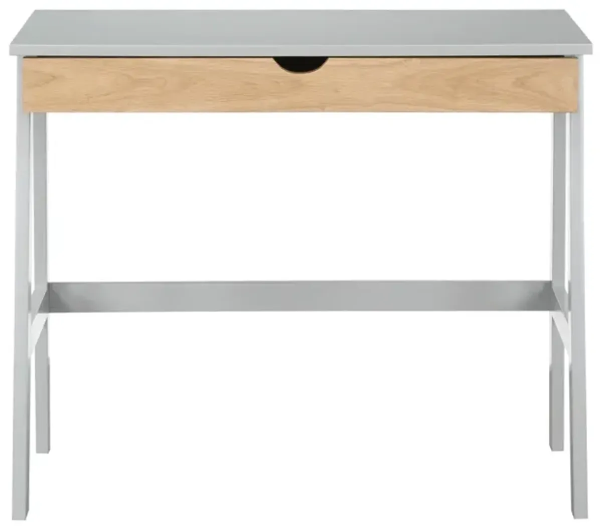 Hilton Desk In Gray/Natural