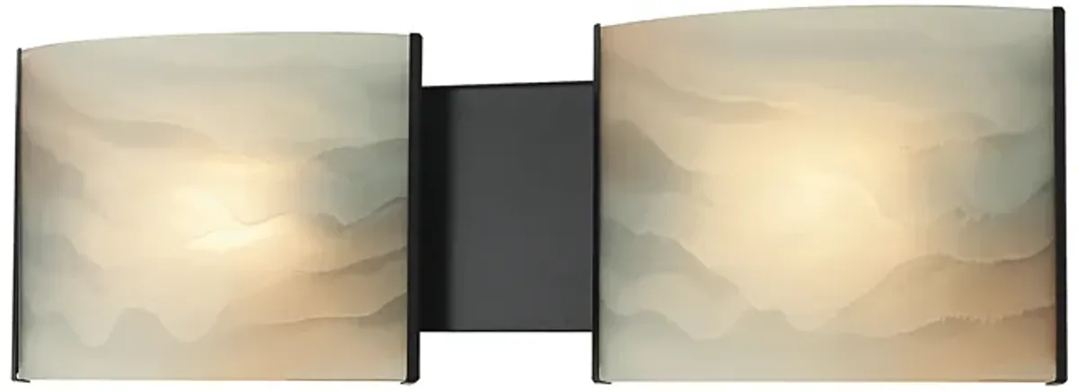 Pannelli 19'' Wide 2-Light Vanity Light