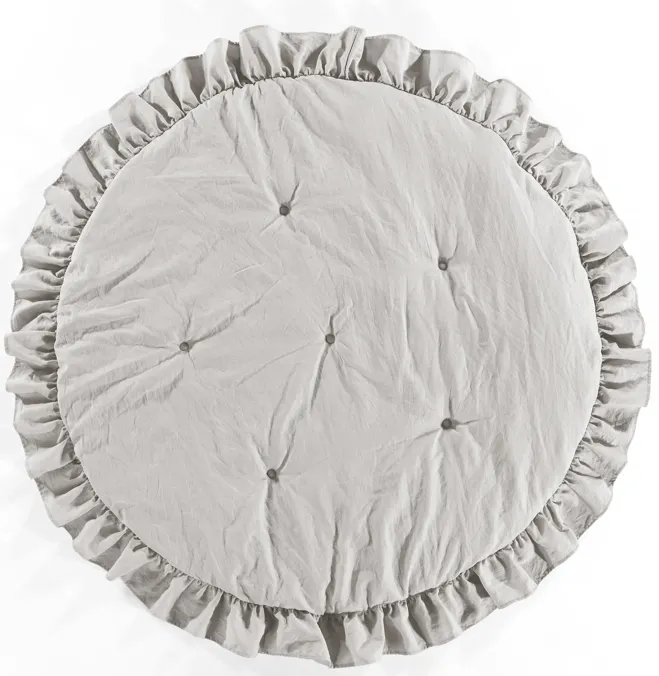 Lush Décor Baby Round Ruffle Play Mat Single