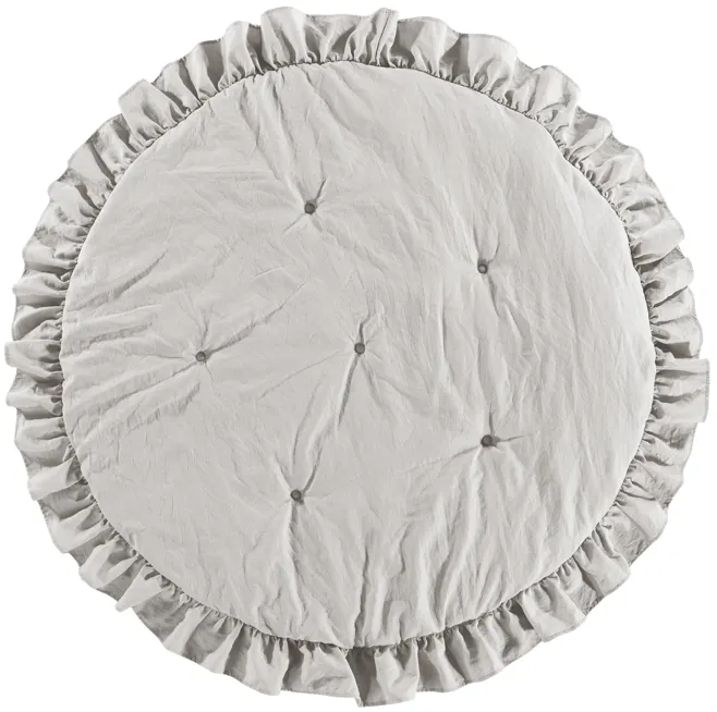 Lush Décor Baby Round Ruffle Play Mat Single