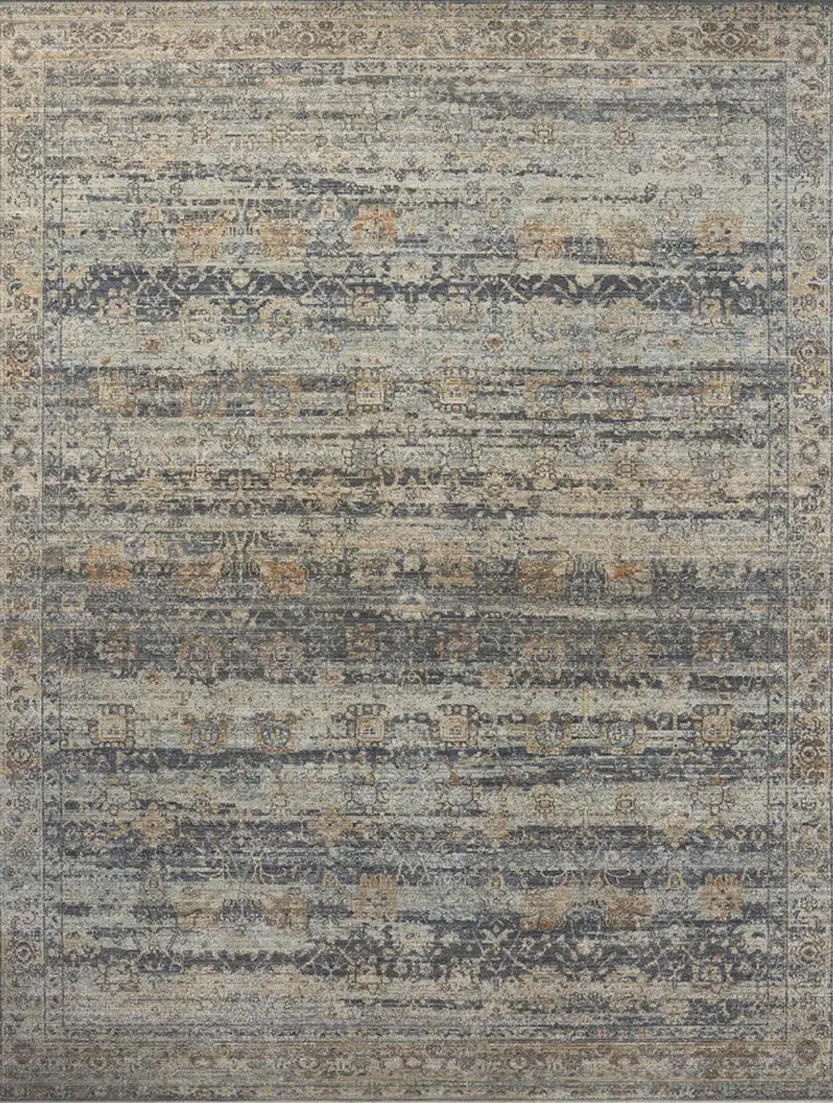 Heritage HER-09 Sky / Sunset 2''5" x 12''0" Rug by Patent Pending