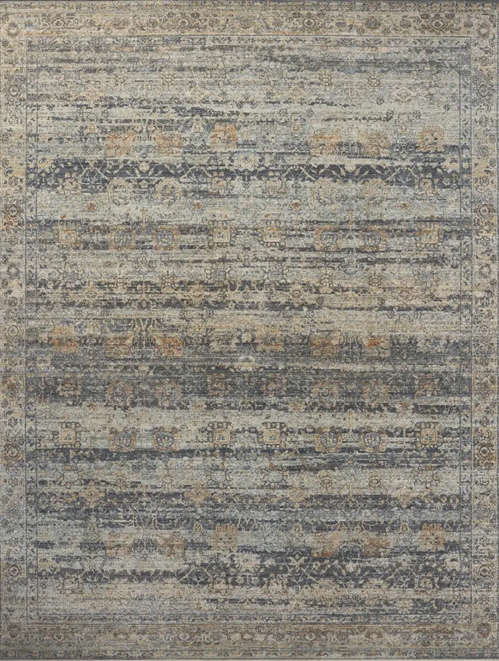 Heritage HER-09 Sky / Sunset 2''5" x 12''0" Rug by Patent Pending