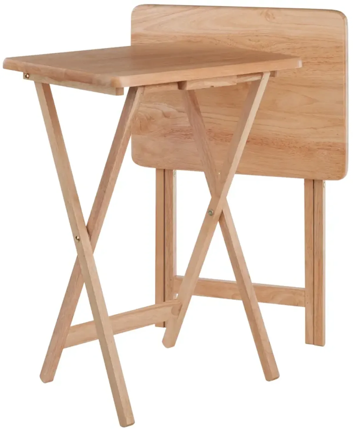 Alex 2-Pc Snack Table Set, Natural