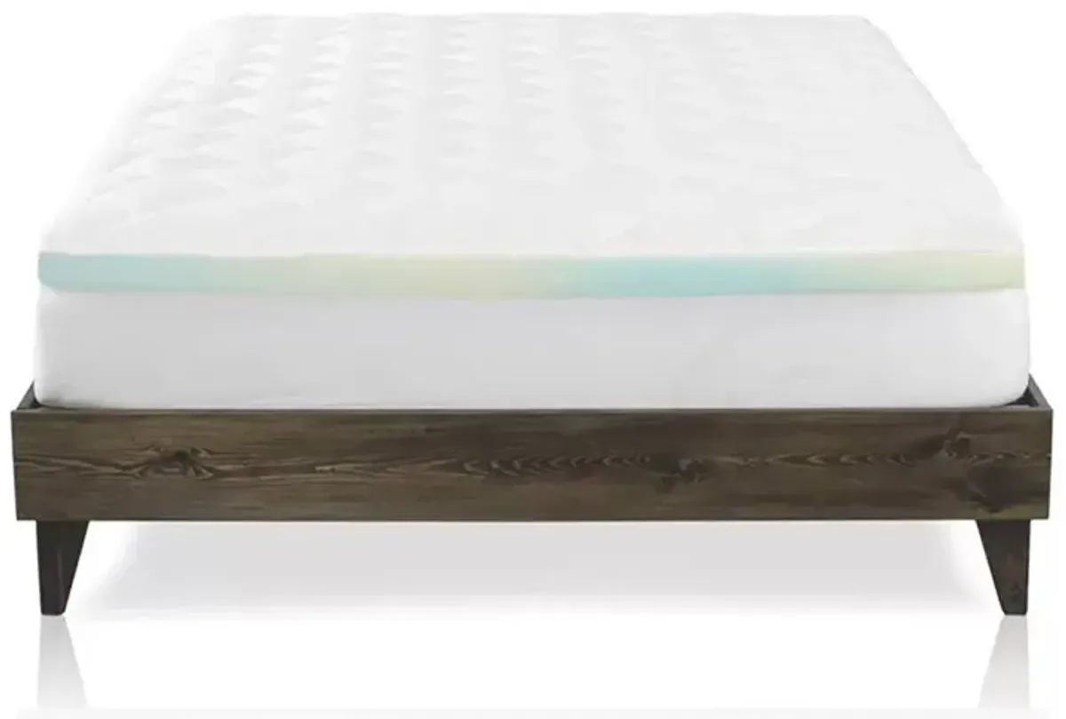 eLuxury 2-Piece Extra Thick Mattress Topper