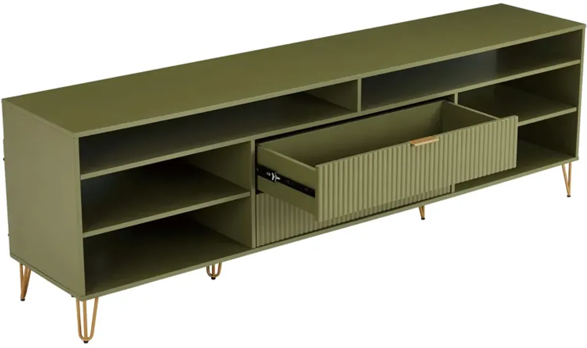 Dumbo Large TV Stand in Green