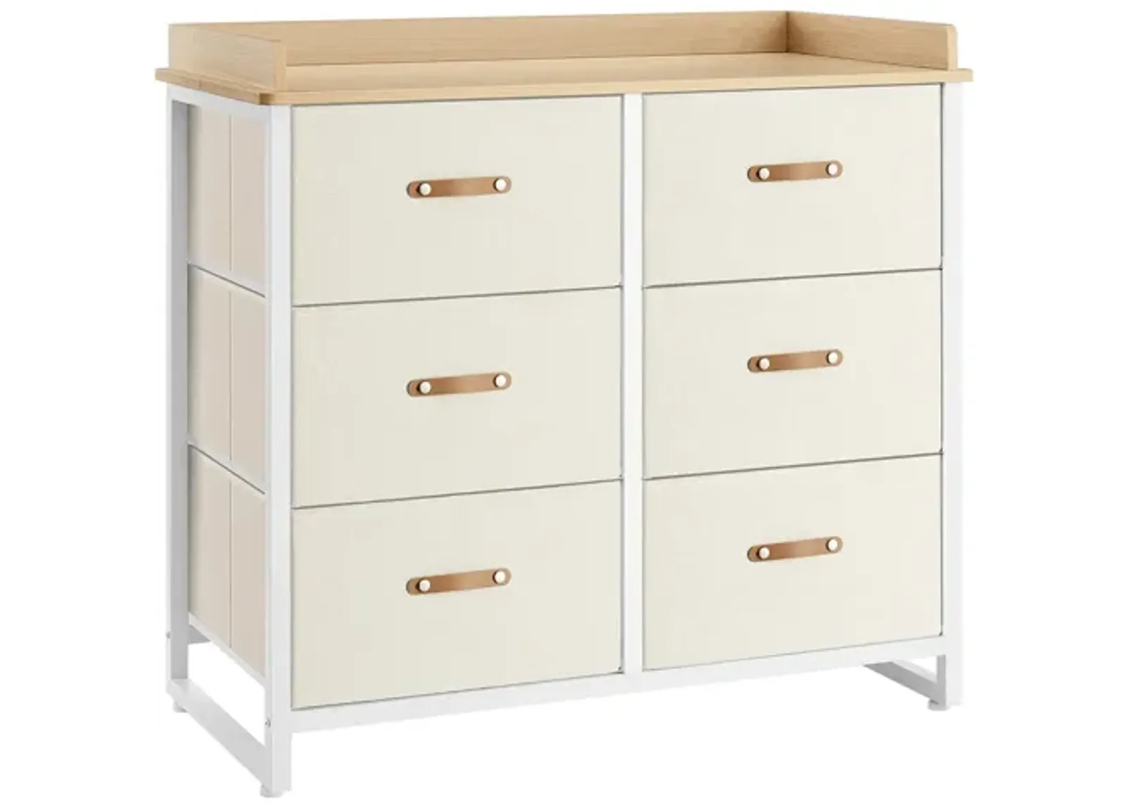 Water-Resistant Kids Dresser with 6 Drawers