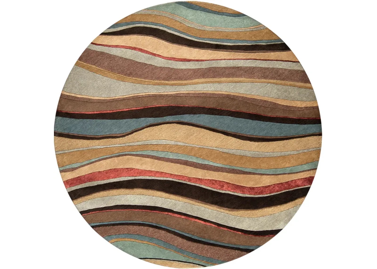 Artist Studio ART-229 8' Round Beige Rug