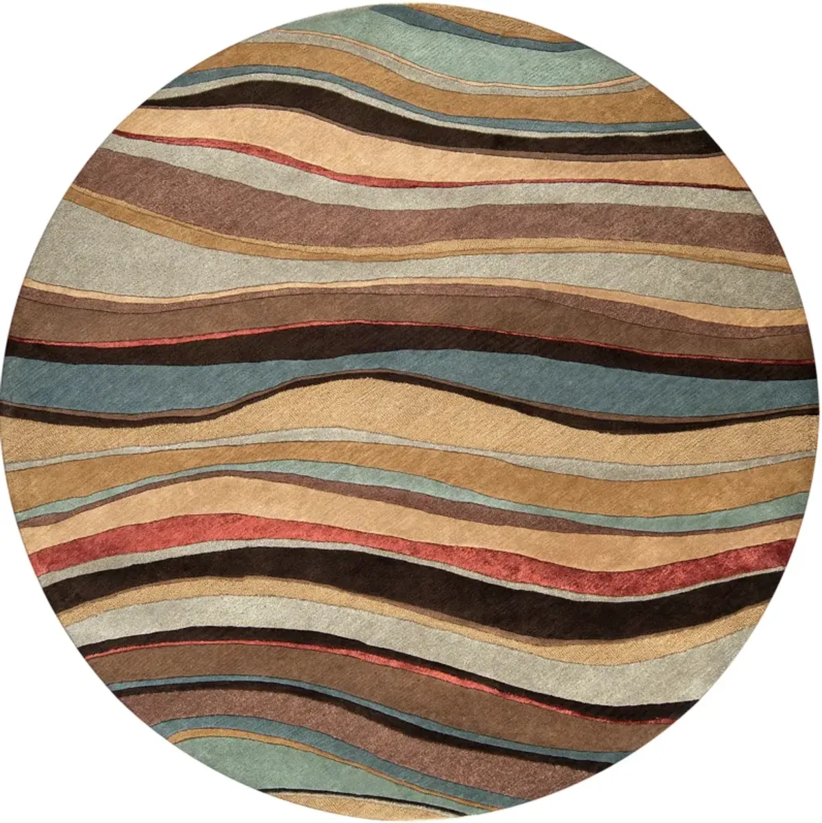 Artist Studio ART-229 8' Round Beige Rug