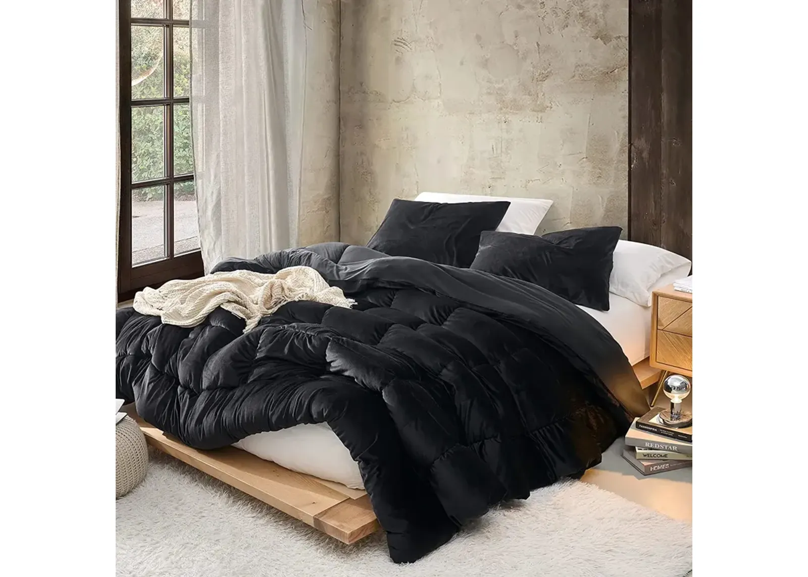 Fabric Fetish - Coma Inducer® Oversized Comforter - Black