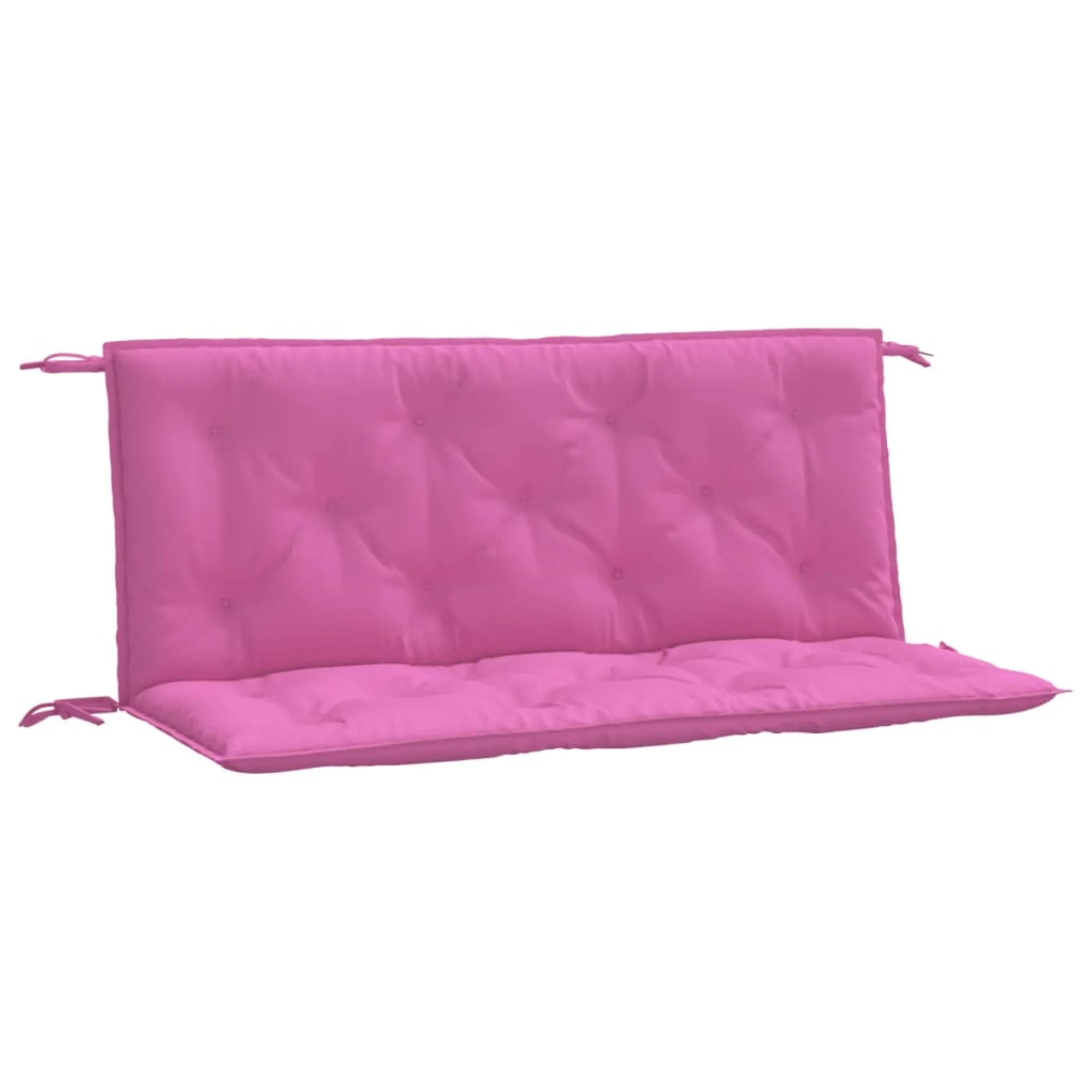 vidaXL Garden Bench Cushions 2pcs Pink 47.2"x19.7"x2.8" Fabric