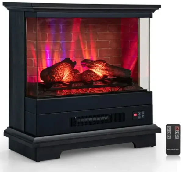 Hivvago Freestanding Fireplace with Remote Control