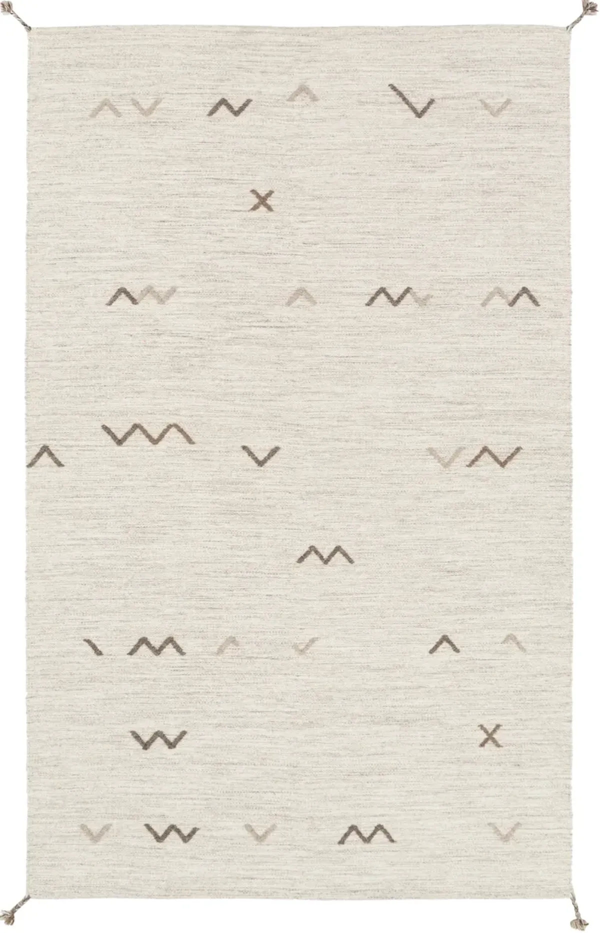 Montezuma MTZ-2004 2' x 3' Gray Rug