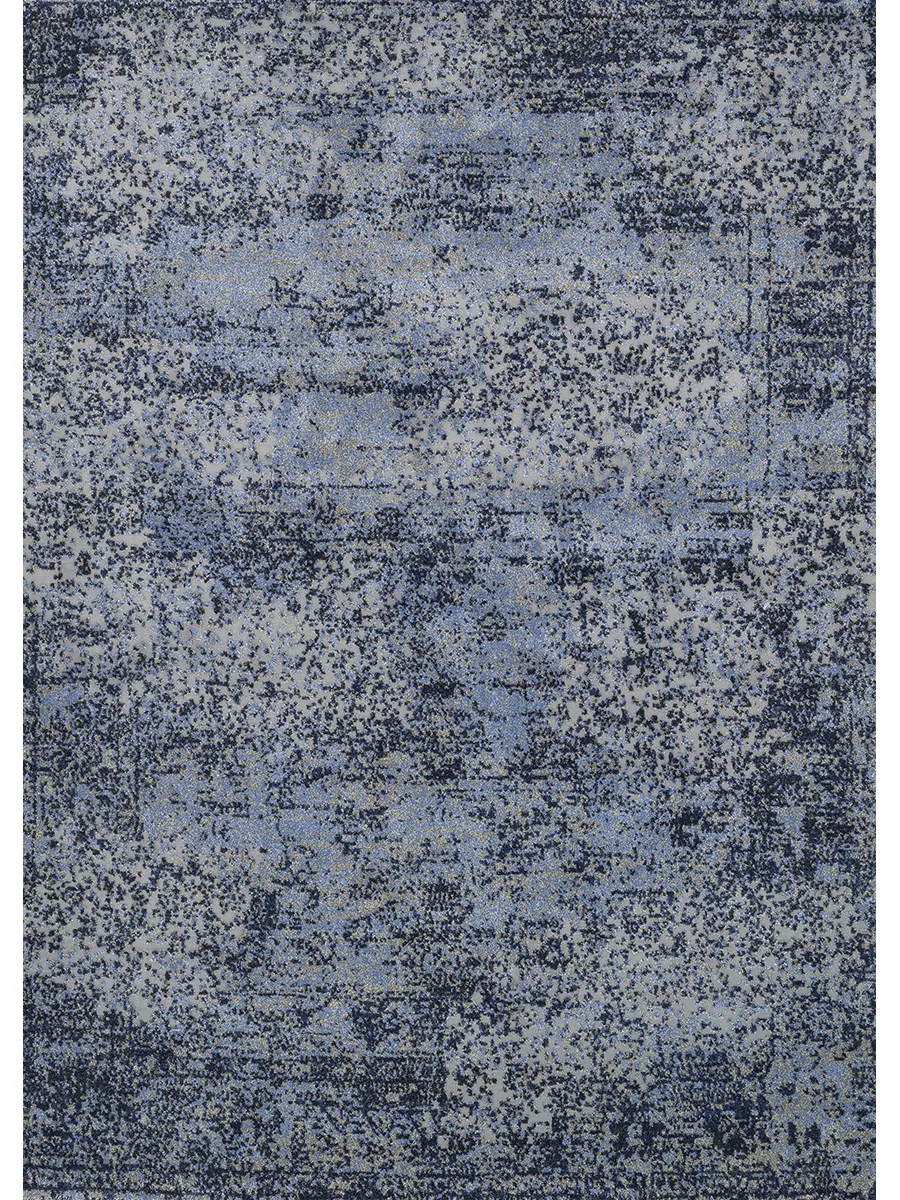 Viera VR06 Light Blue/Grey 3'10" x 5'7" Rug