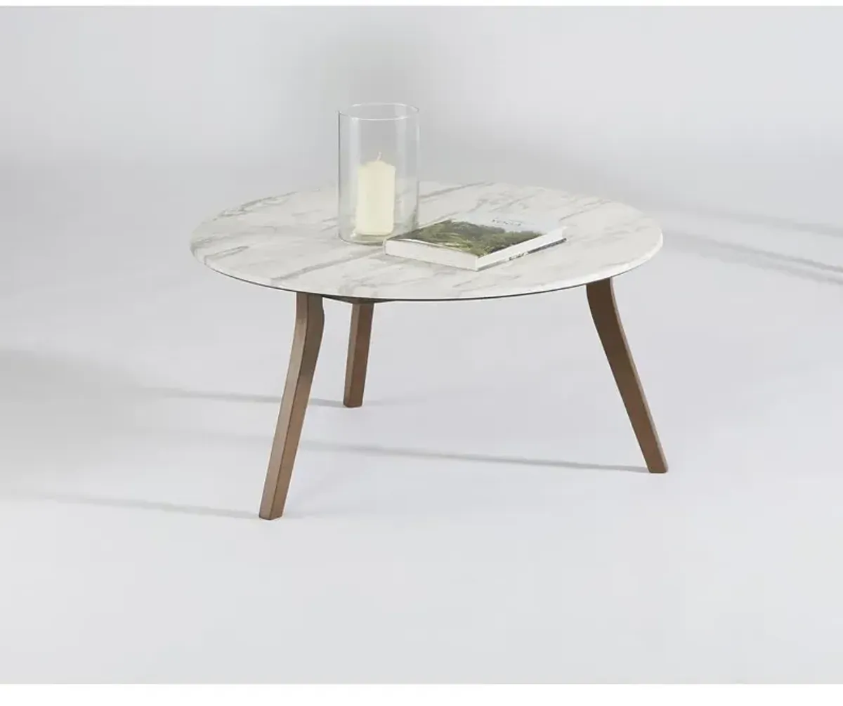 Cocktail Table, Domoni White/Honey