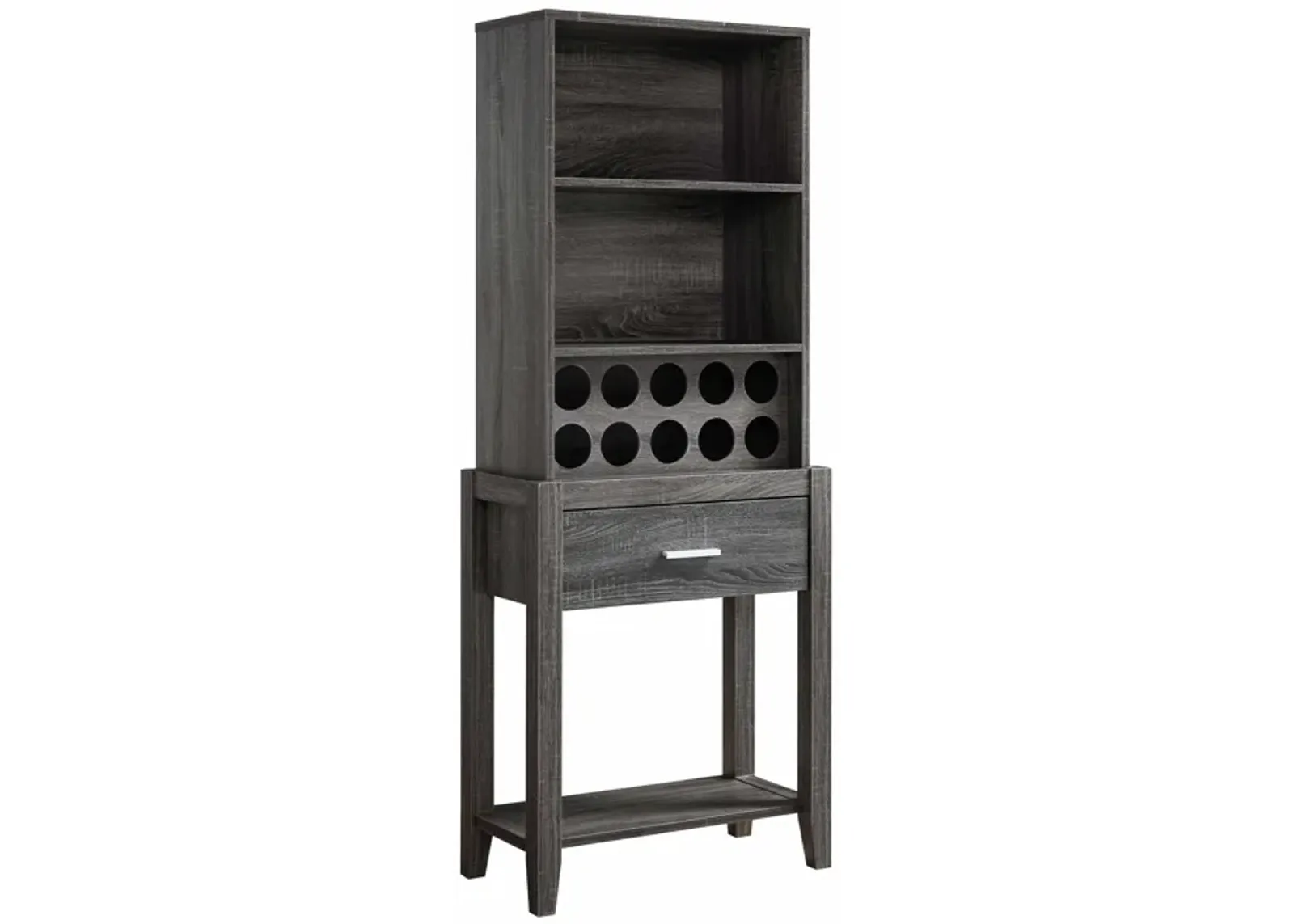 Wine Cabinet Distressed Grey