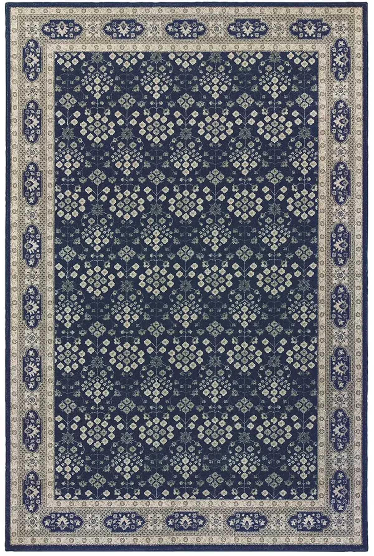 Richmond 7'10" x 10'10" Navy Rug