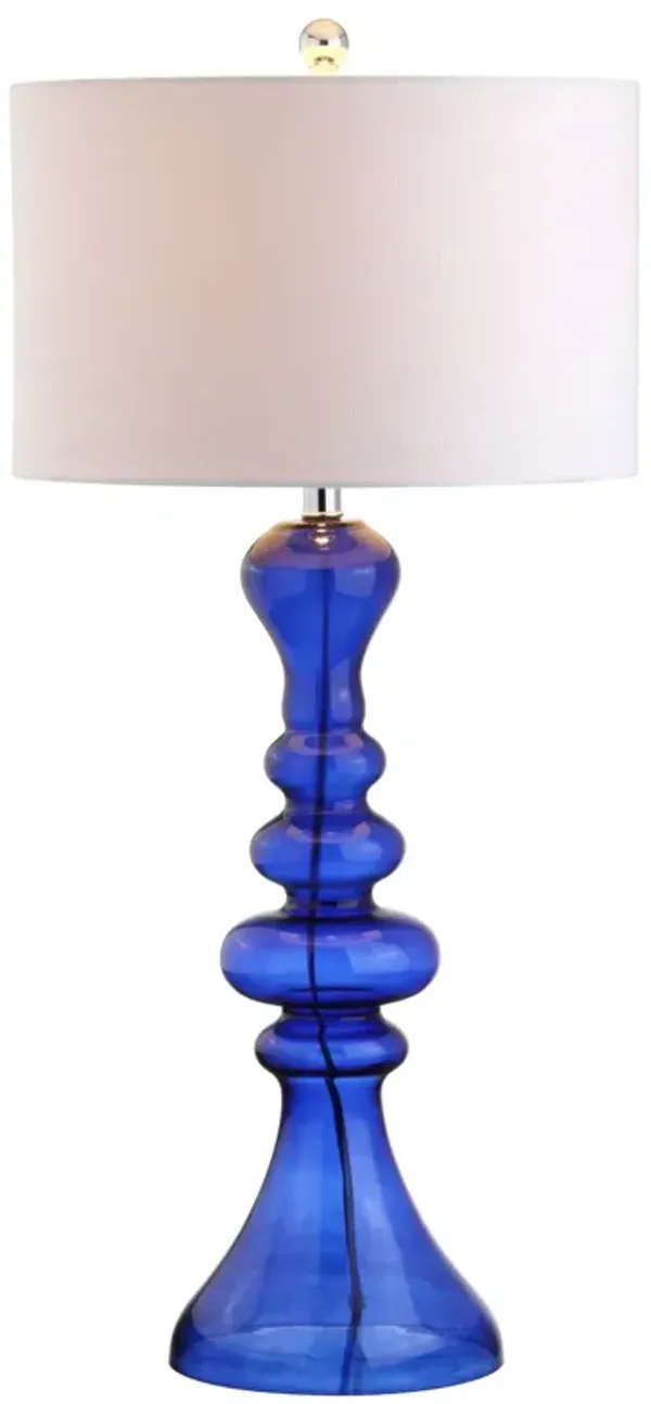 Madeline Curved Glass LED Table Lamp