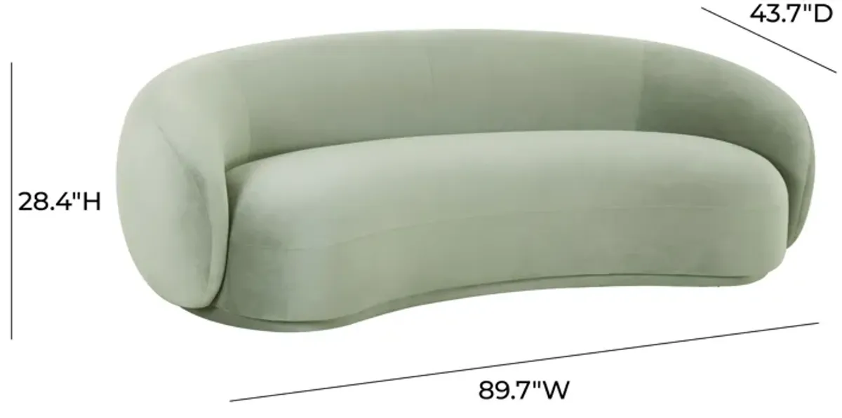 Kendall Velvet Sofa