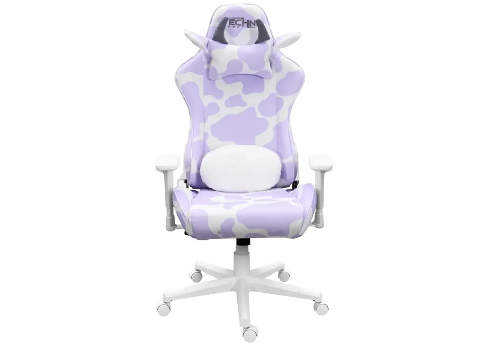 Techni Sport TS85 Lavender Print COW Series Gaming Chair