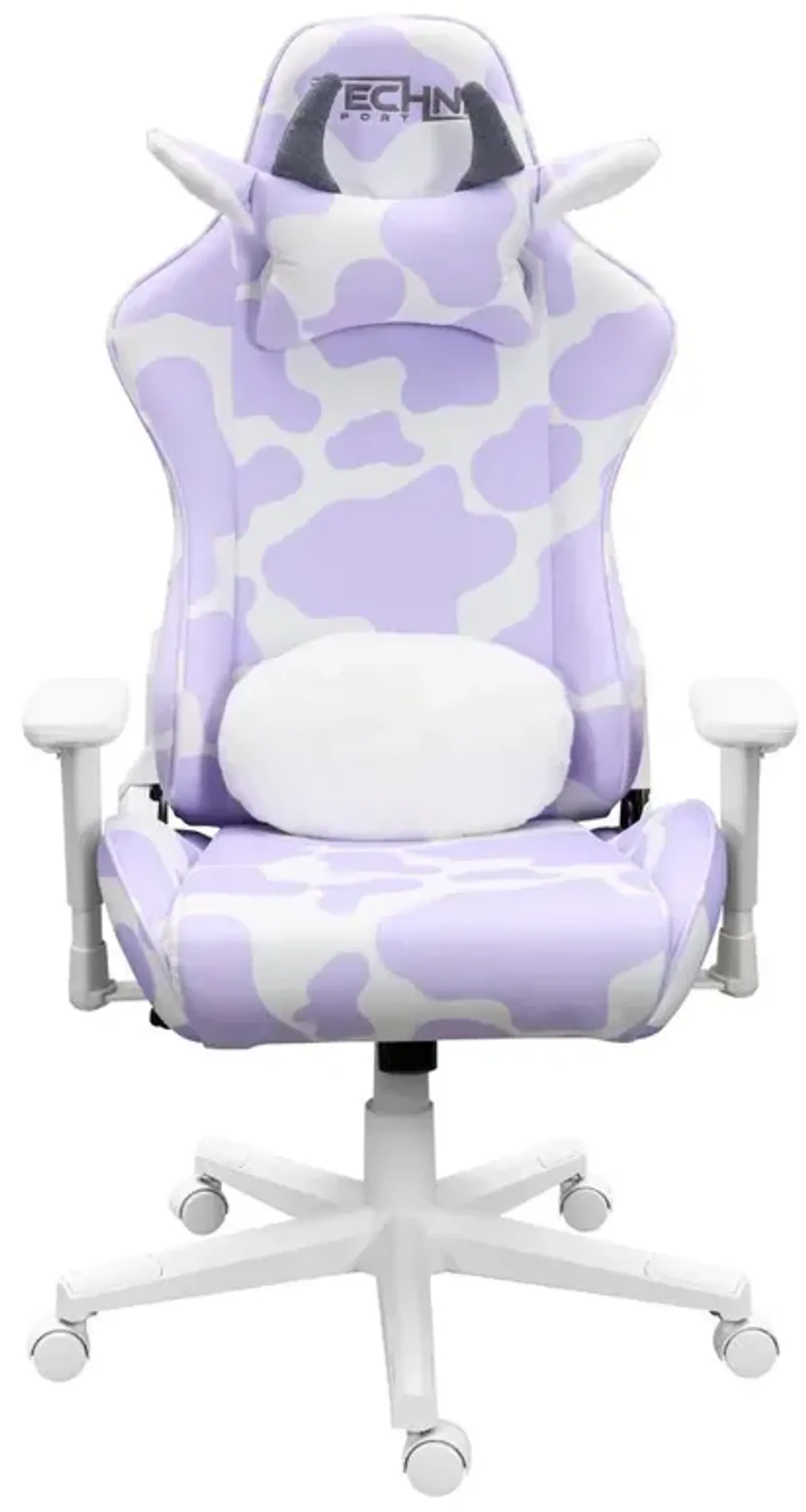 Techni Sport TS85 Lavender Print COW Series Gaming Chair