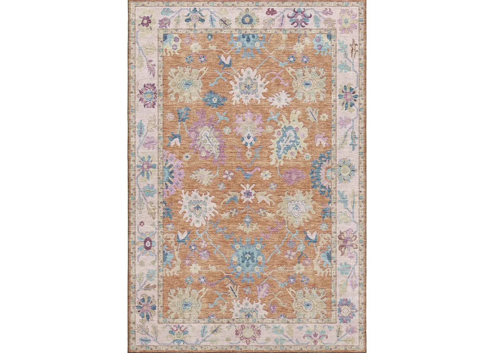 Hatay HY7 Orange 2'3" x 7'6" Rug