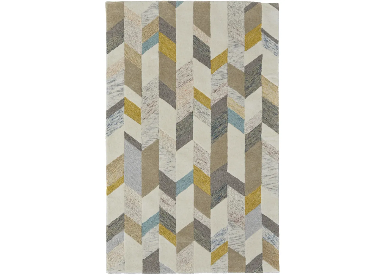 Arazad 8446F Ivory/Taupe/Blue 8' x 10' Rug