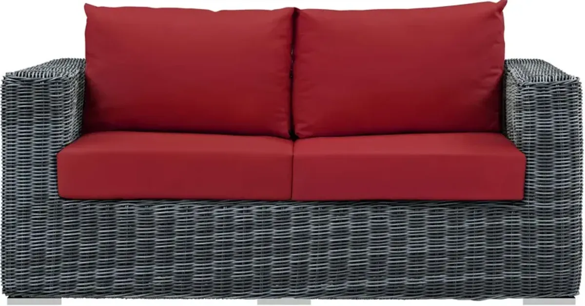 Modway - Summon Outdoor Patio Sunbrella® Loveseat